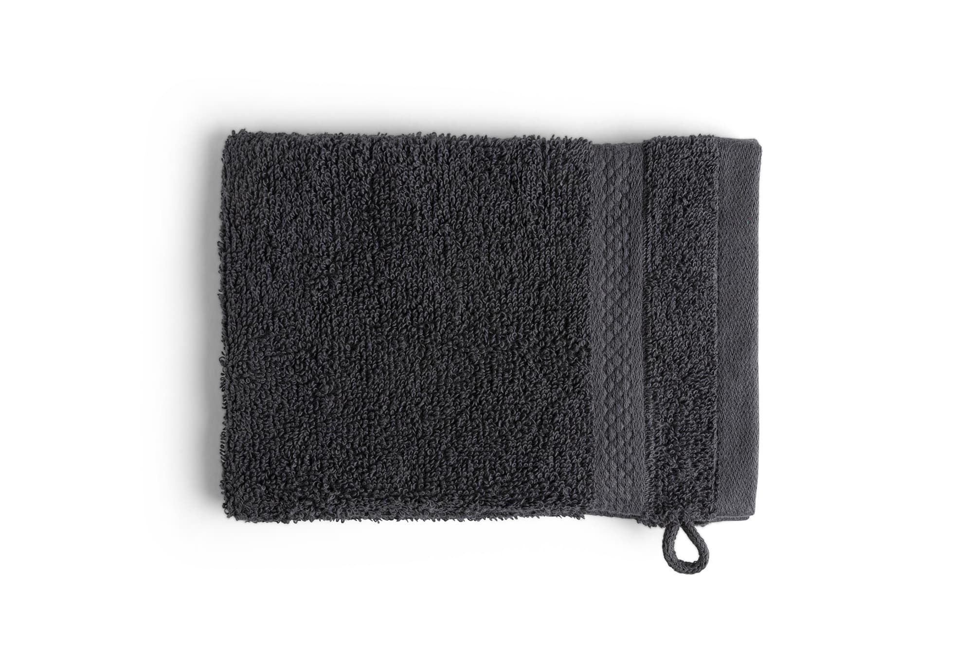 Washandjes Hotel Collectie - 6 stuks - 16x21 - antraciet
