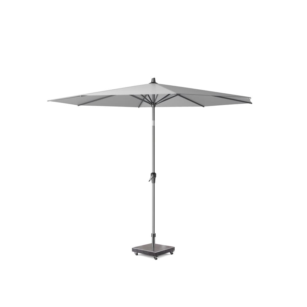 Riva stokparasol Light grey | Ø250cm rond