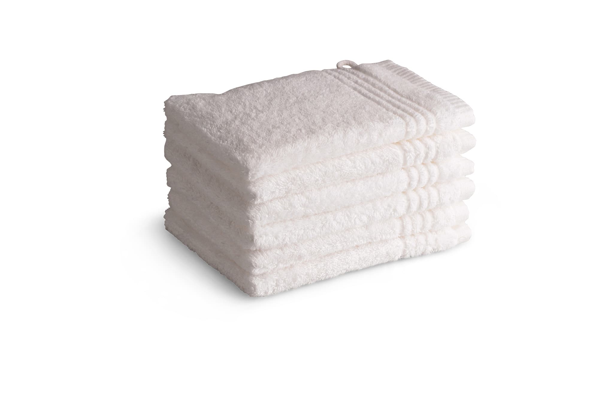 Washandjes Supreme Collectie – 6 stuks – 16×21 – wit